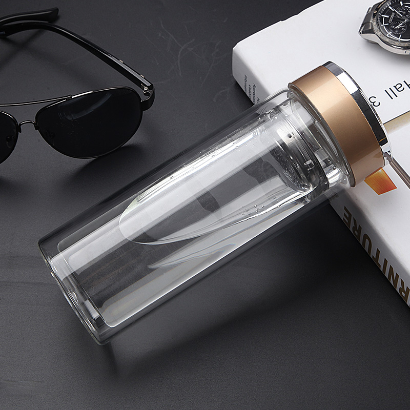 山东玻璃杯厂家,专业生产双层玻璃杯,经典双层真空玻璃杯-晶立方杯业